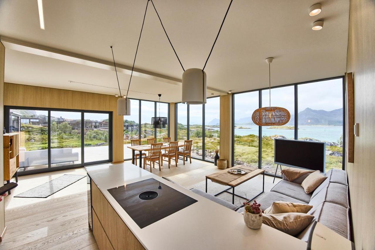 New! Lofoten Luxury Home Near Henningsvaer Lyngværet Eksteriør bilde
